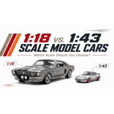 1:18 vs 1:43 Scale Model Cars: Which Scale Should You Choose? 1:18 vs 1:43 Scale Model Cars: Which Scale Should You Choose?