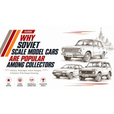 Why Soviet Scale Model Cars Are Popular Among Collectors