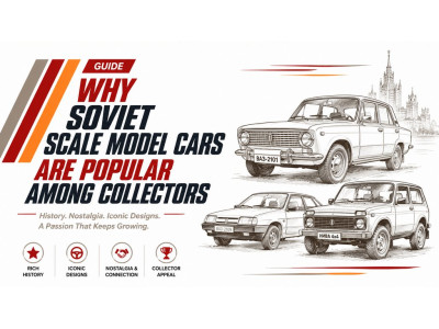 Why Soviet Scale Model Cars Are Popular Among Collectors