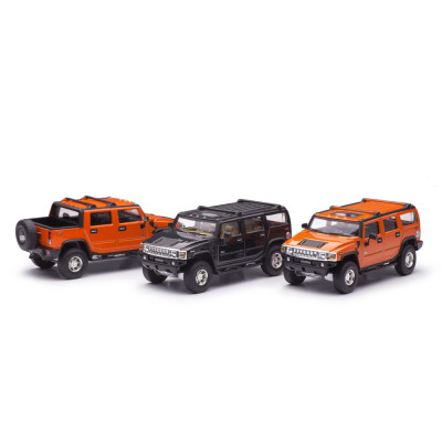 Side-by-Side Comparison: 1/43 Hummer H2 Wagon (ARM001) vs. H2 SUT (ARM003)