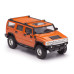 1/43 Big SUV H2 Wagon orange metallic / black interior / chrome wheels