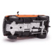 1/43 Big SUV H2 Wagon orange metallic / black interior / chrome wheels
