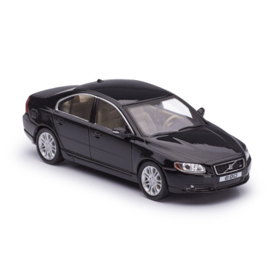 1/43 Swedish saloon S80 2009 black metallic \ beige interior